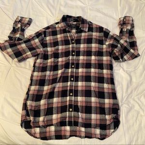 Abercrombie Flannel boyfriend fit